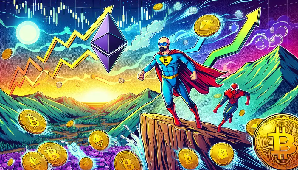 Ethereum and Solana Emerge as Top Contenders Amidst Cryptocurrency Market Volatility