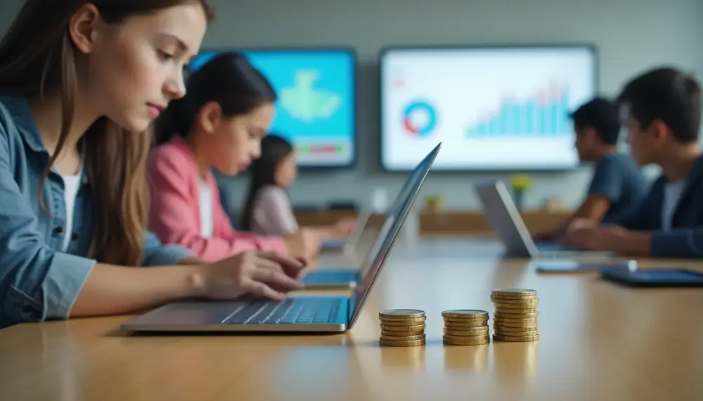 Tim Cook Sees EdTech Surge Driving Growth in Education Stocks and Crypto in 2025
